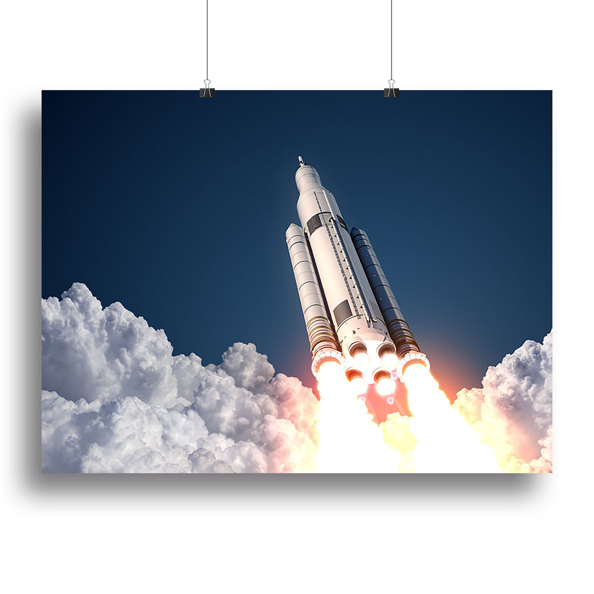 Space Launch System Takes Off Canvas Print or Poster - Canvas Art Rocks - 2