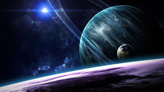Space Planets Wall Mural Wallpaper