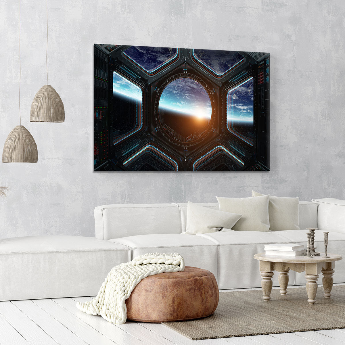 Space Ship Window Canvas Print or Poster - Canvas Art Rocks - 6