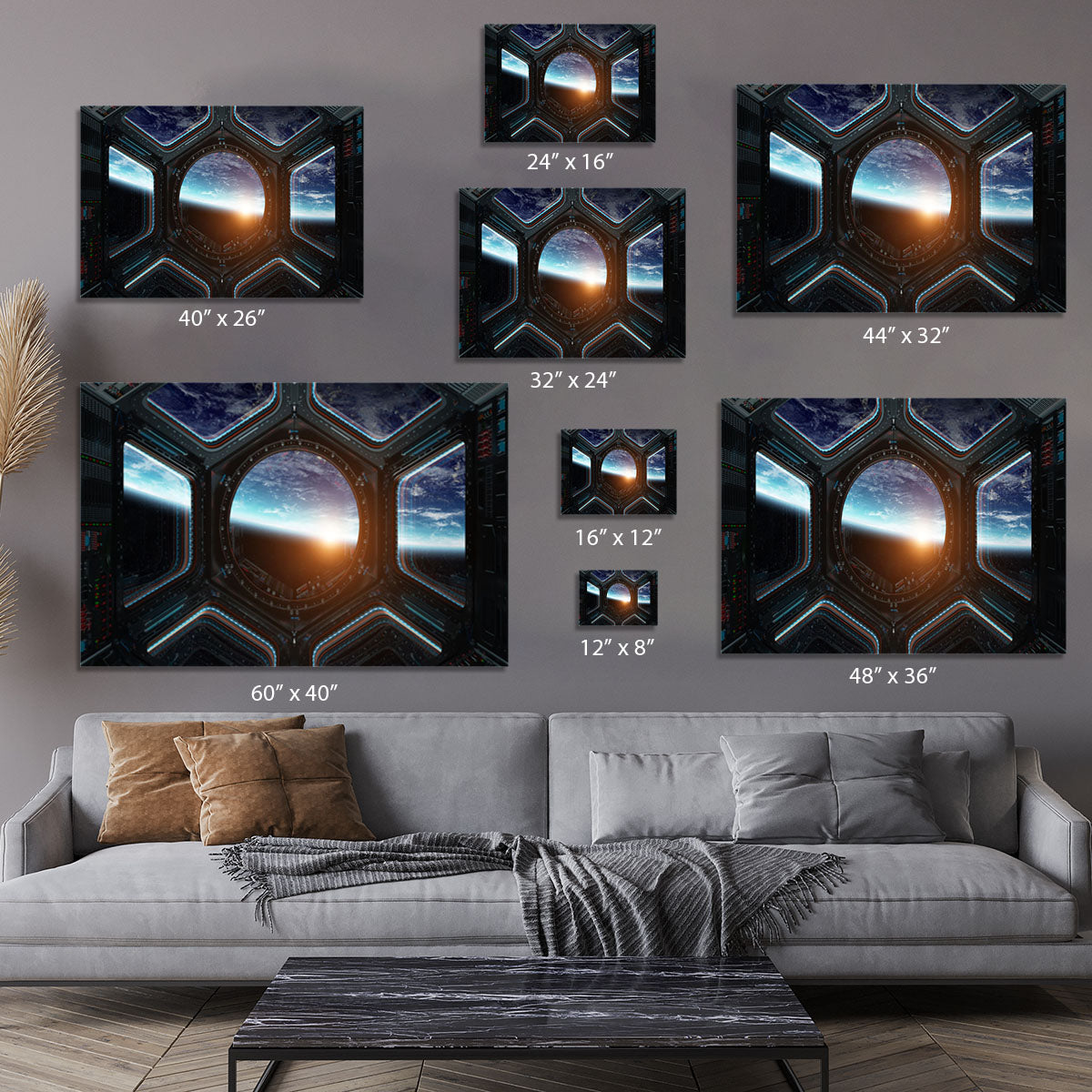 Space Ship Window Canvas Print or Poster - Canvas Art Rocks - 7