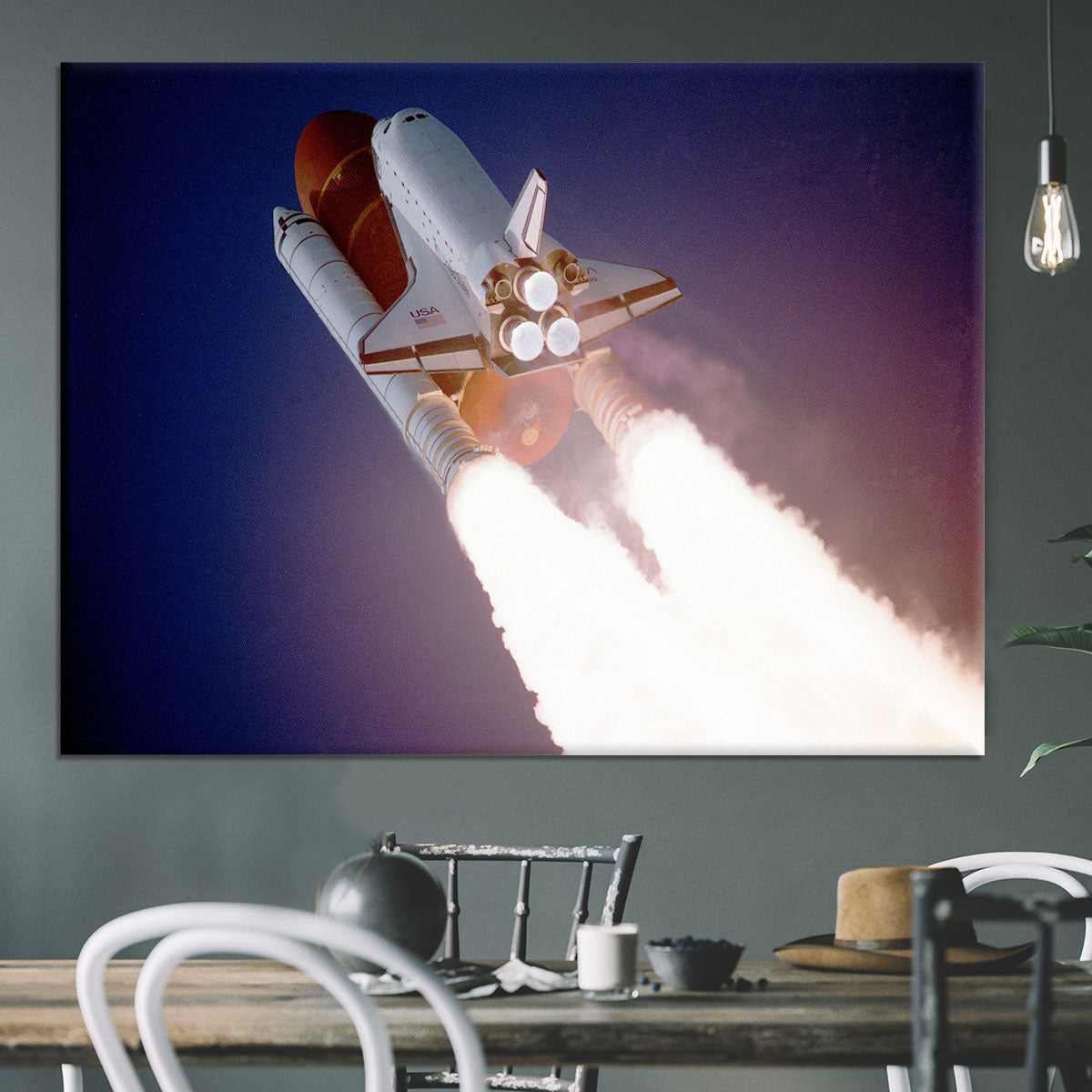 Space Shuttle Close Up Canvas Print or Poster - Canvas Art Rocks - 3
