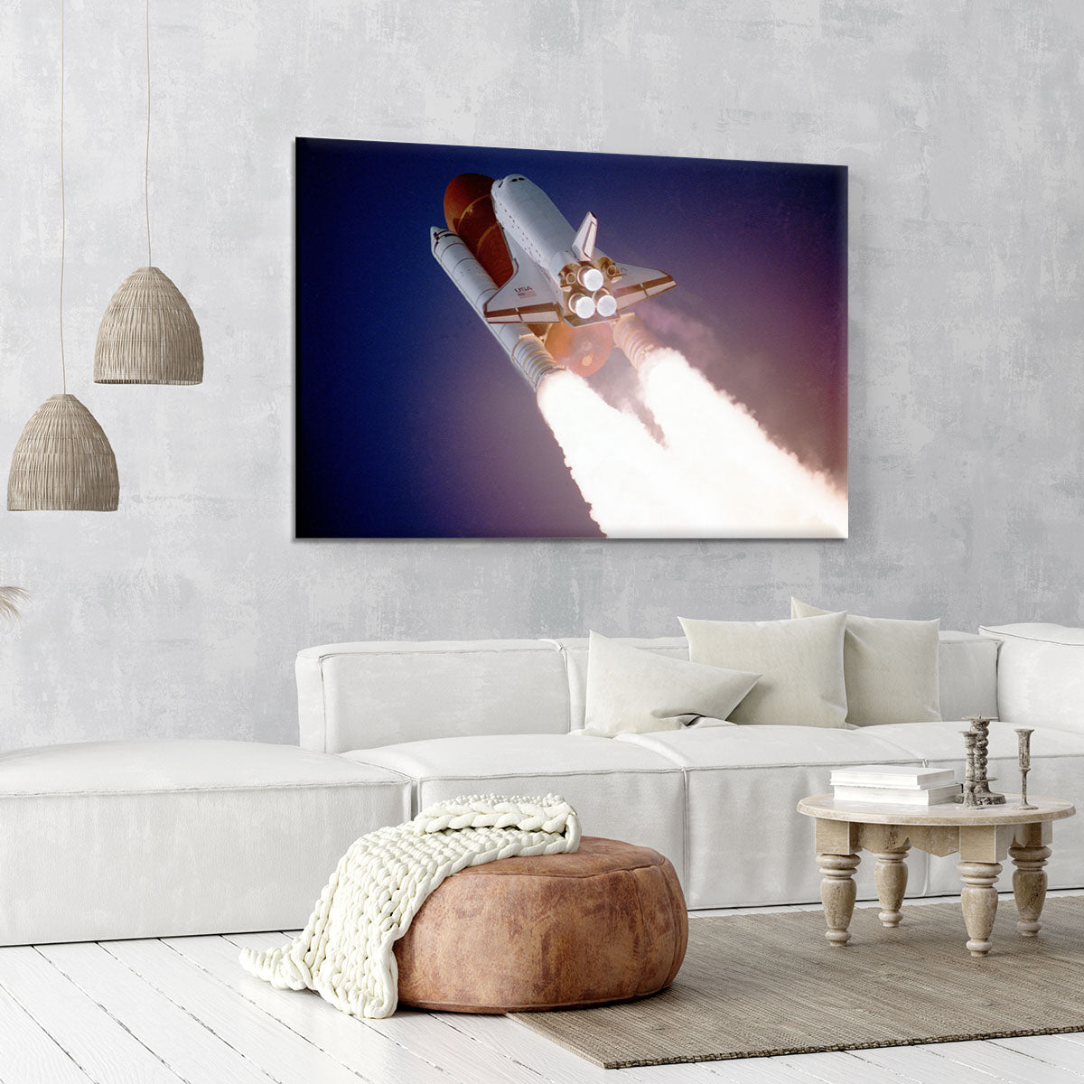 Space Shuttle Close Up Canvas Print or Poster - Canvas Art Rocks - 6
