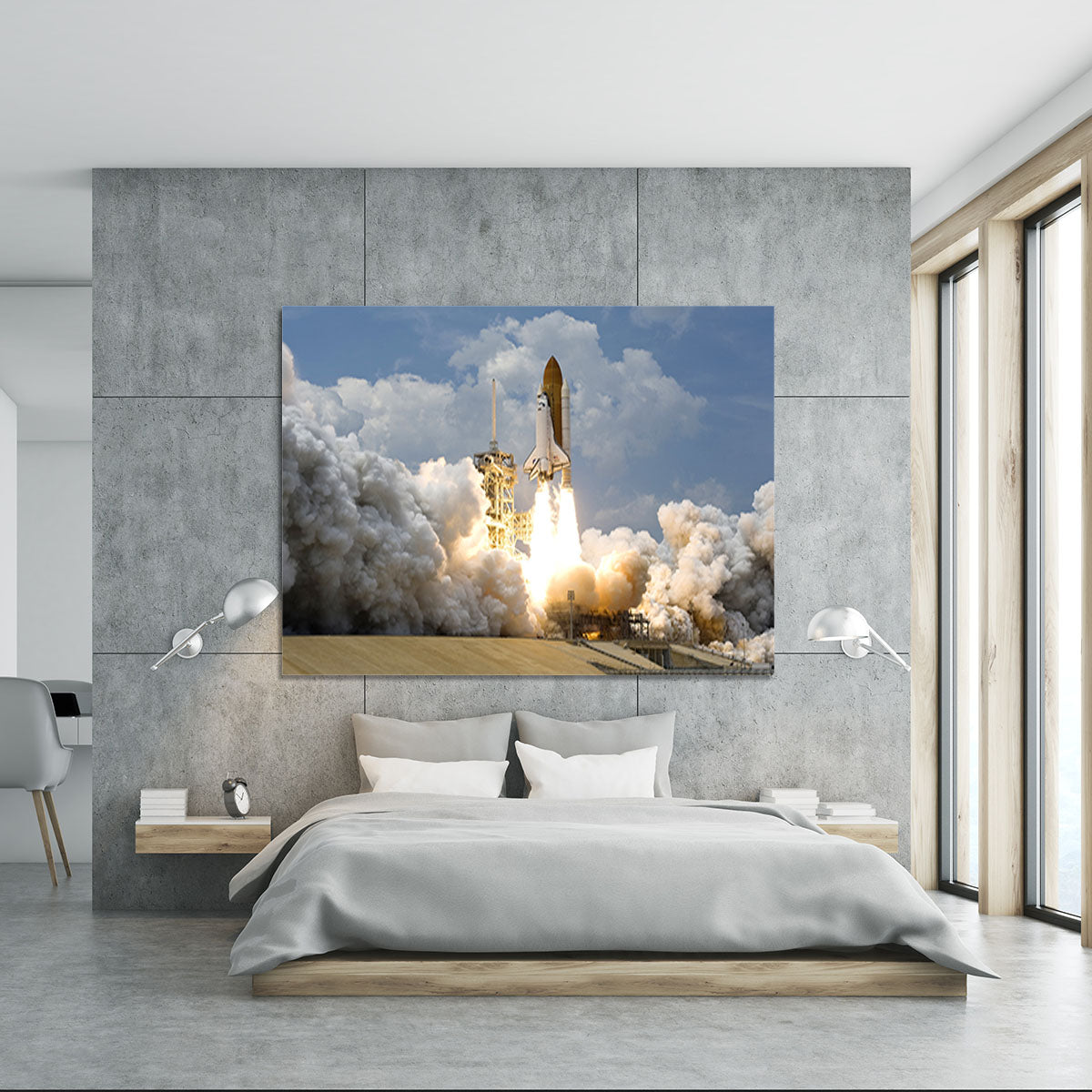 Space Shuttle Launch Canvas Print or Poster - Canvas Art Rocks - 5
