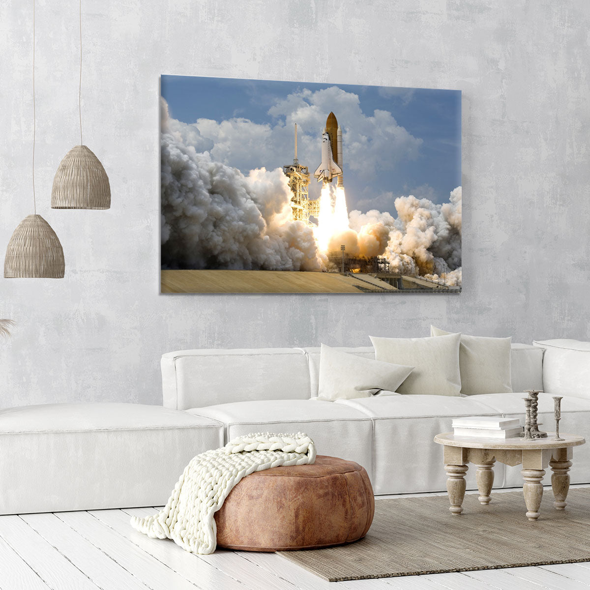Space Shuttle Launch Canvas Print or Poster - Canvas Art Rocks - 6