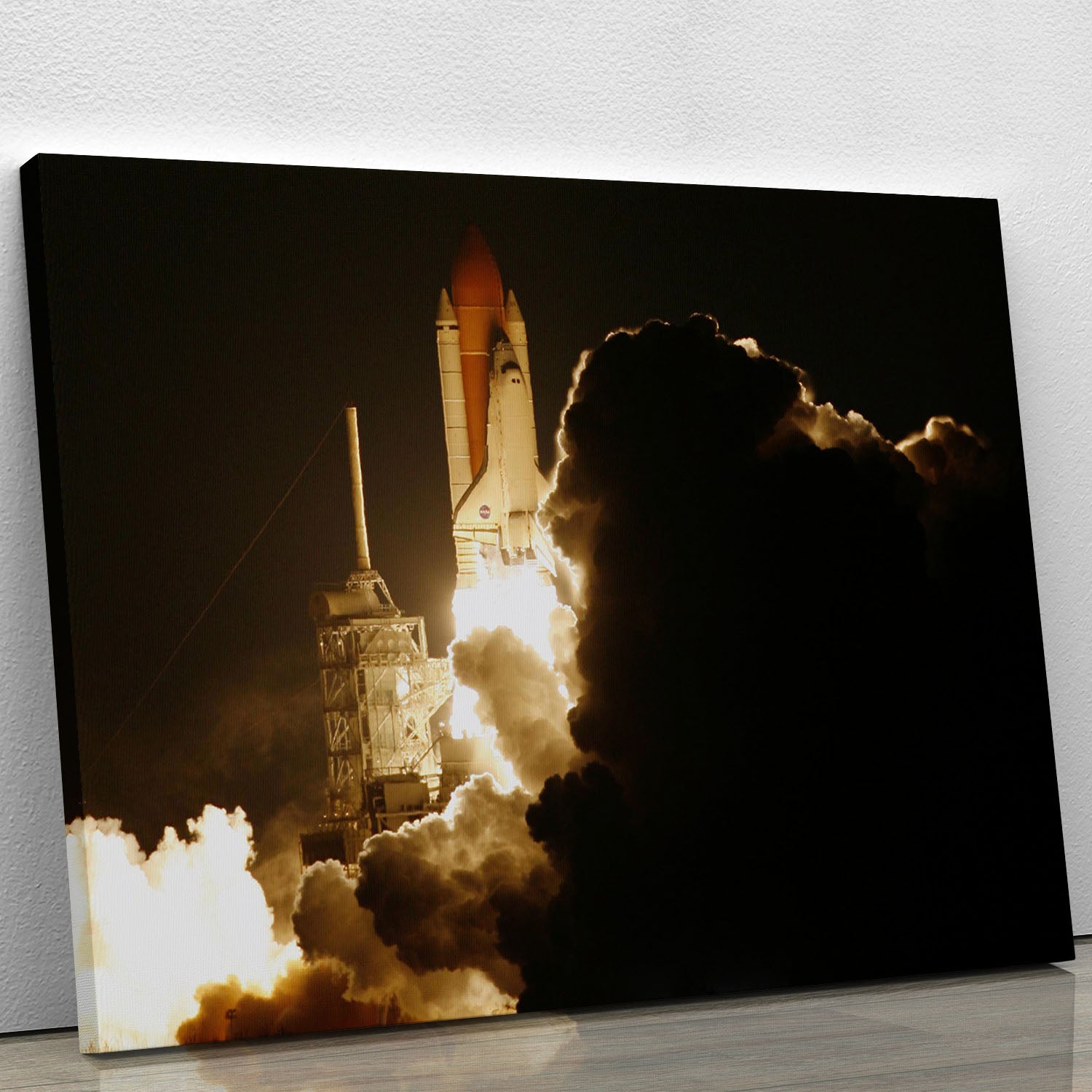 Space Shuttle Take Off Canvas Print or Poster - Canvas Art Rocks - 1