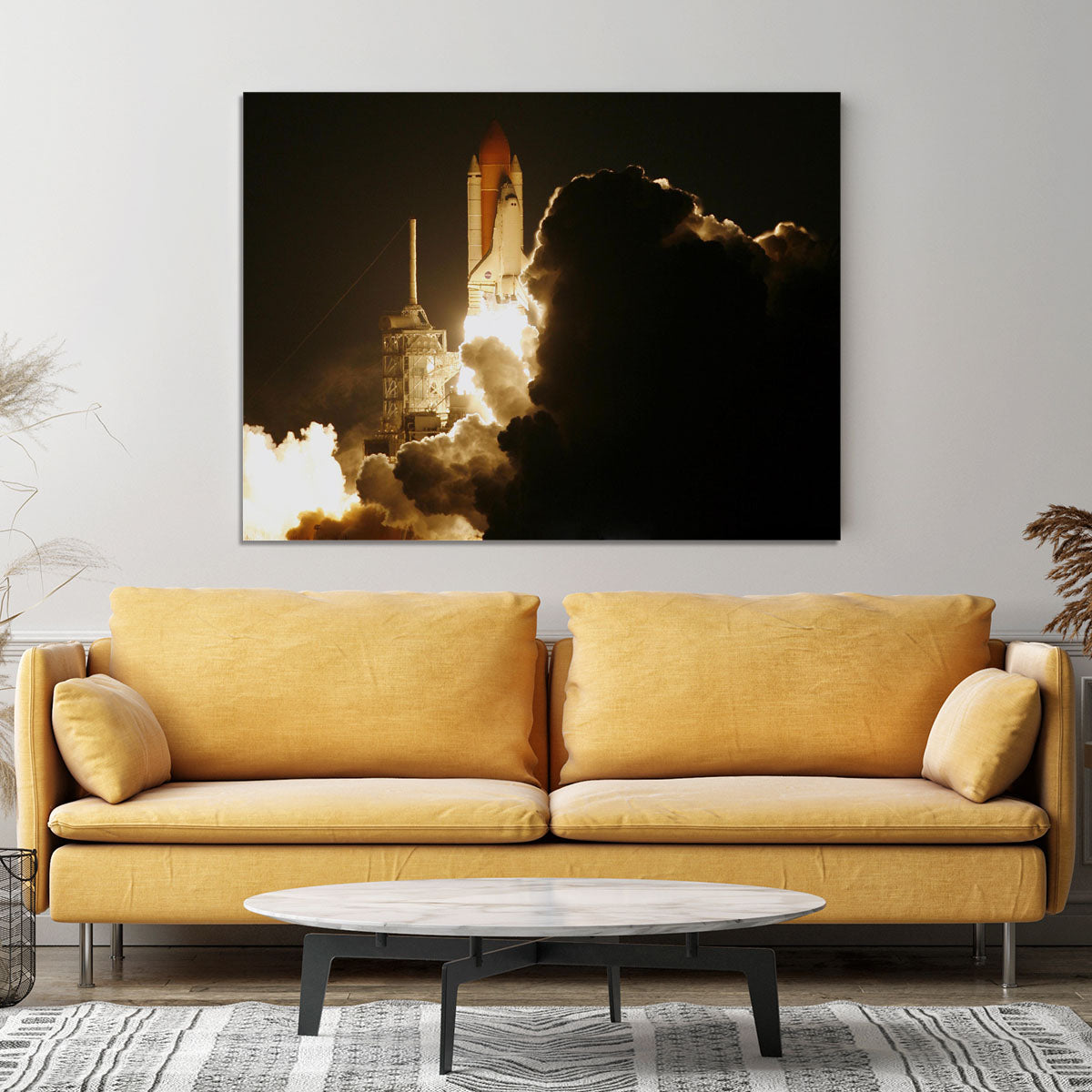 Space Shuttle Take Off Canvas Print or Poster - Canvas Art Rocks - 4
