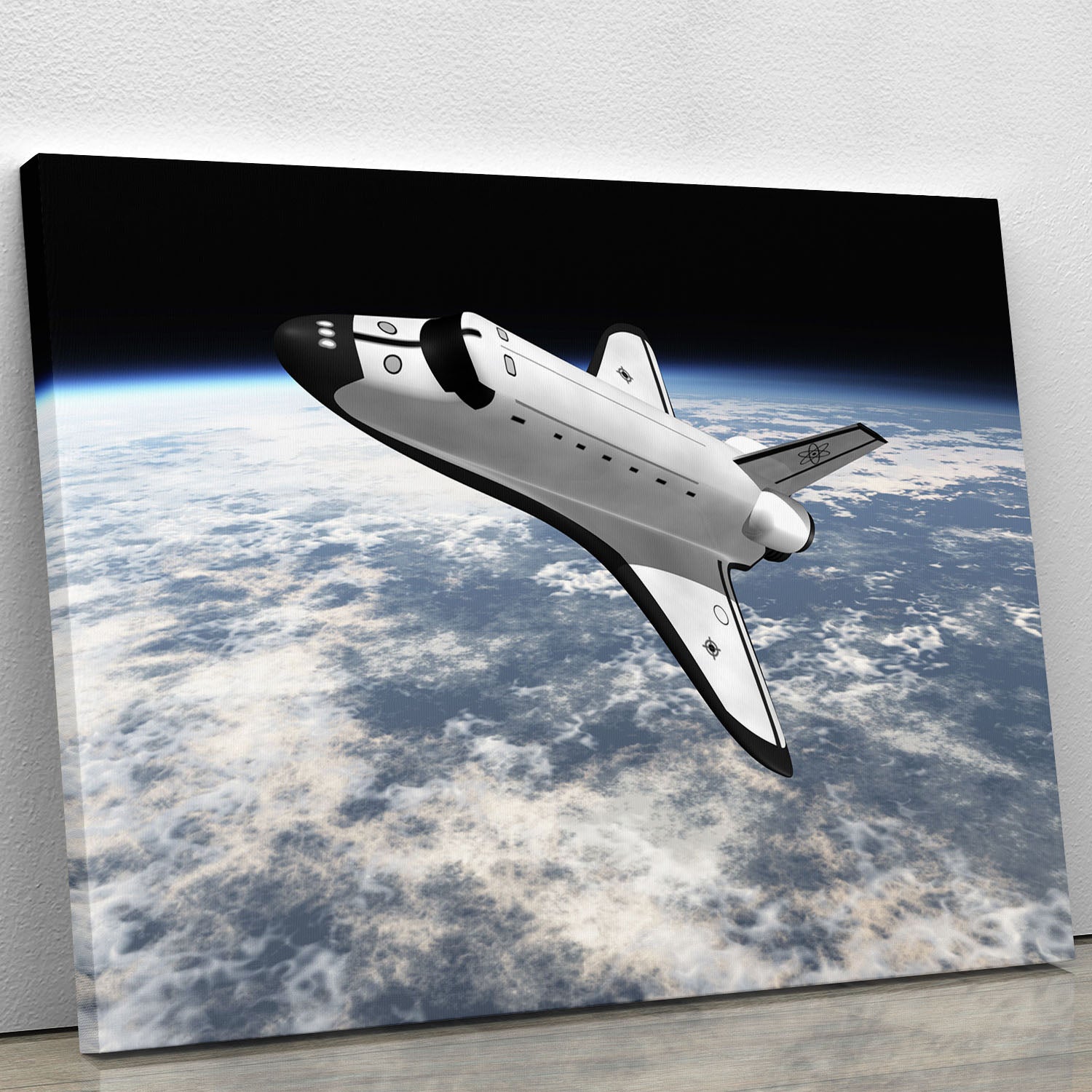 Space Shuttle leaving earth Canvas Print or Poster - Canvas Art Rocks - 1