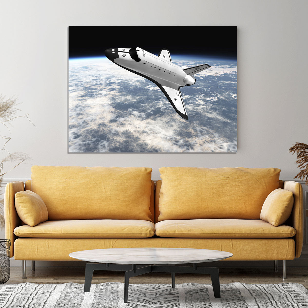 Space Shuttle leaving earth Canvas Print or Poster - Canvas Art Rocks - 4