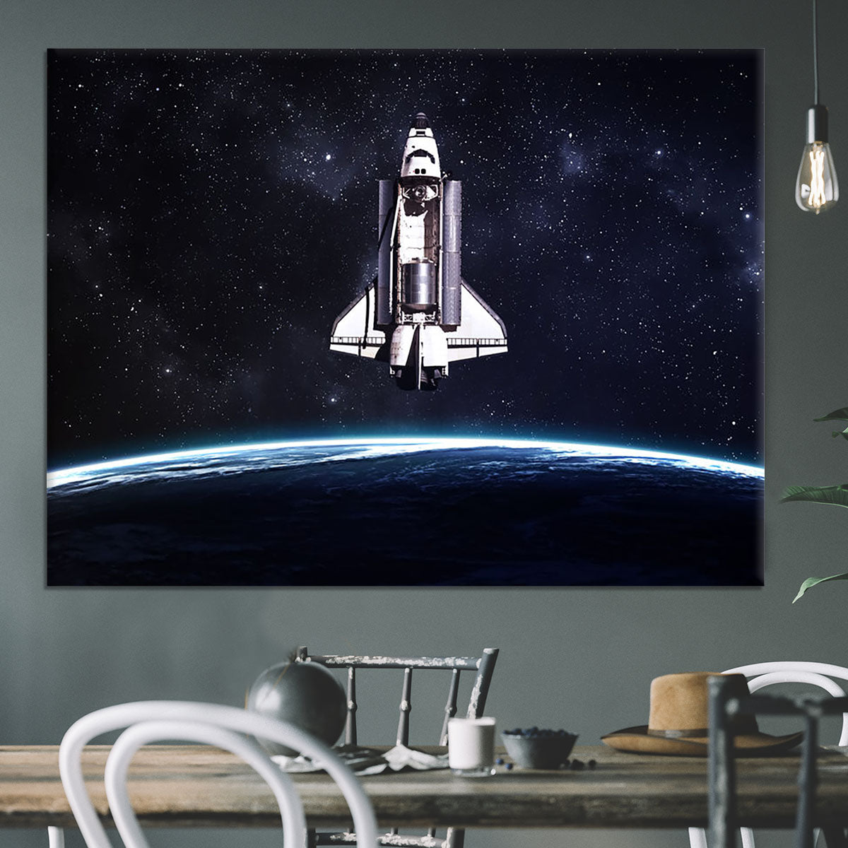 Space Shuttle on a mission Canvas Print or Poster - Canvas Art Rocks - 3