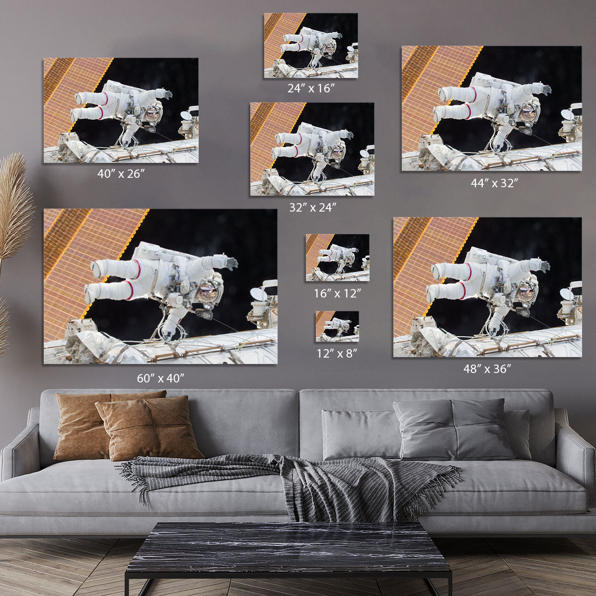 Space Walk Canvas Print or Poster - Canvas Art Rocks - 7