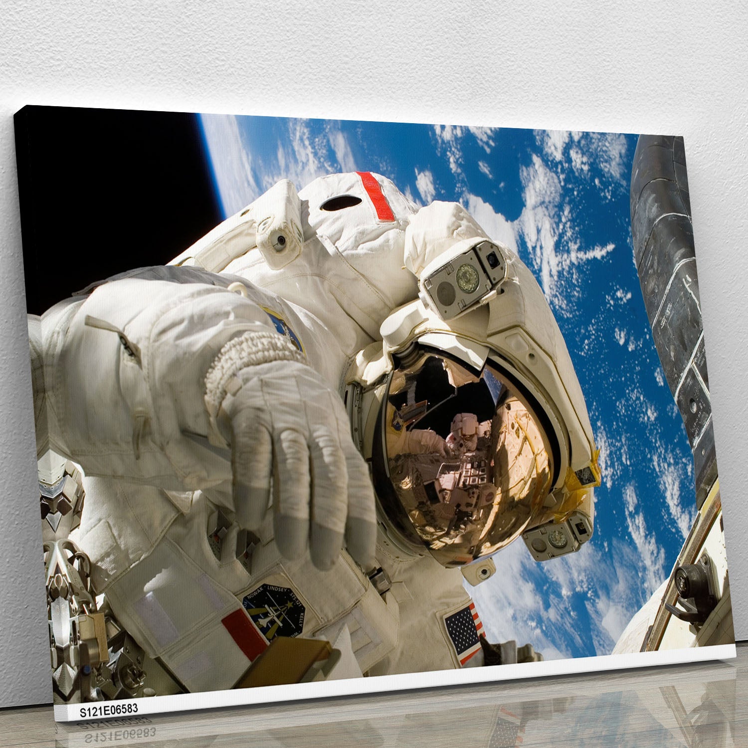 Space Walk Close Up Canvas Print or Poster - Canvas Art Rocks - 1