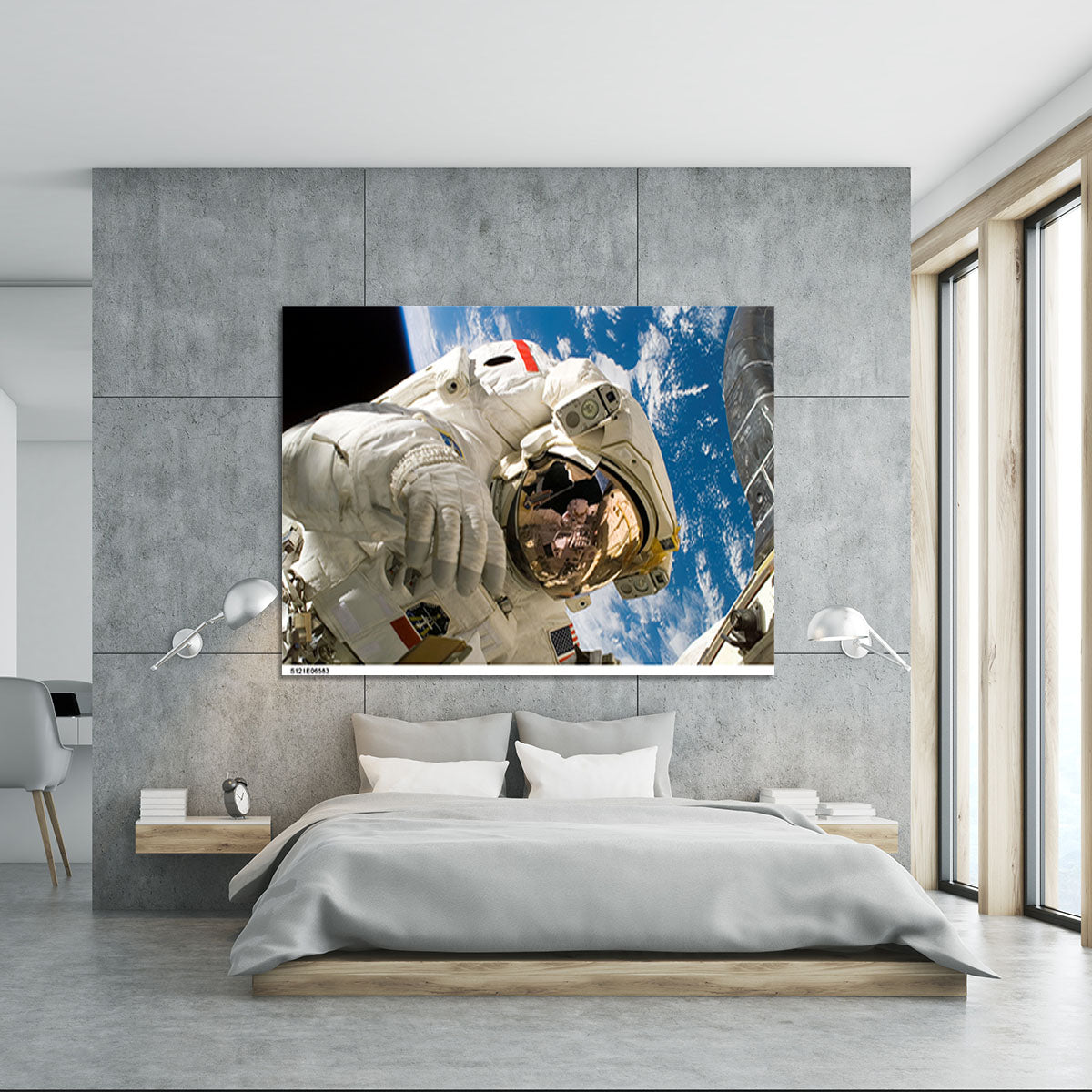 Space Walk Close Up Canvas Print or Poster - Canvas Art Rocks - 5