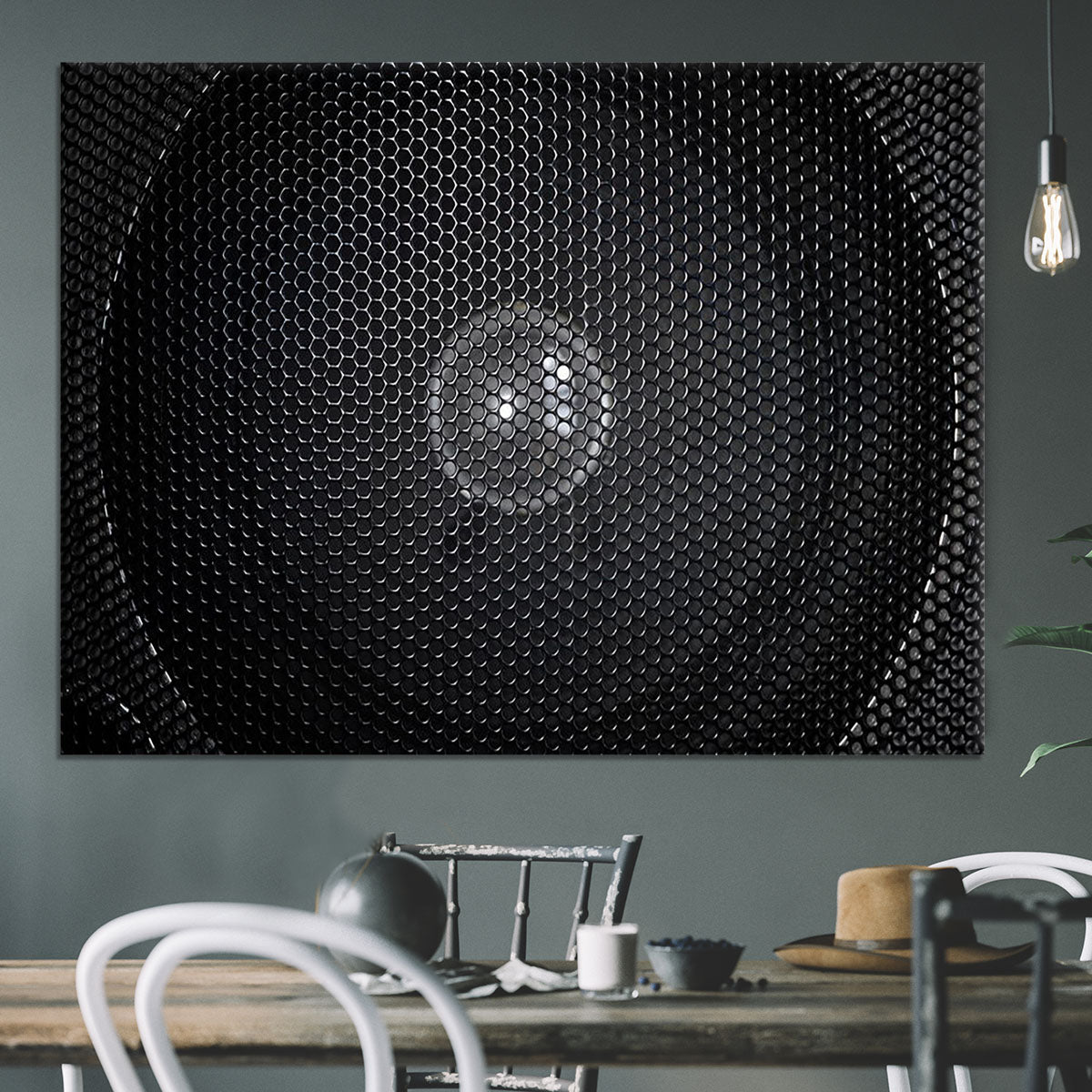 Speaker grill Canvas Print or Poster - Canvas Art Rocks - 3