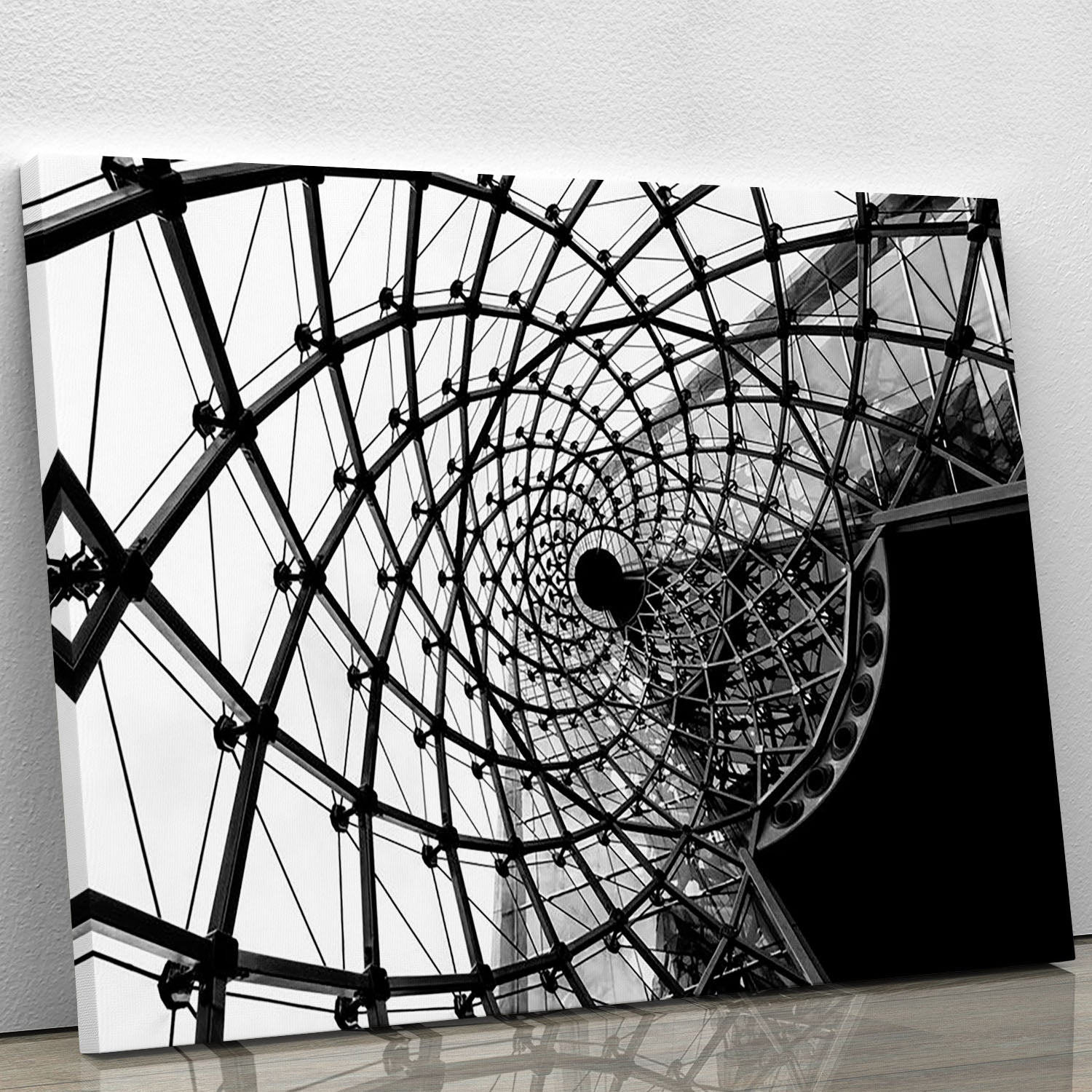 Spiral Architecture Structure Canvas Print or Poster - Canvas Art Rocks - 1
