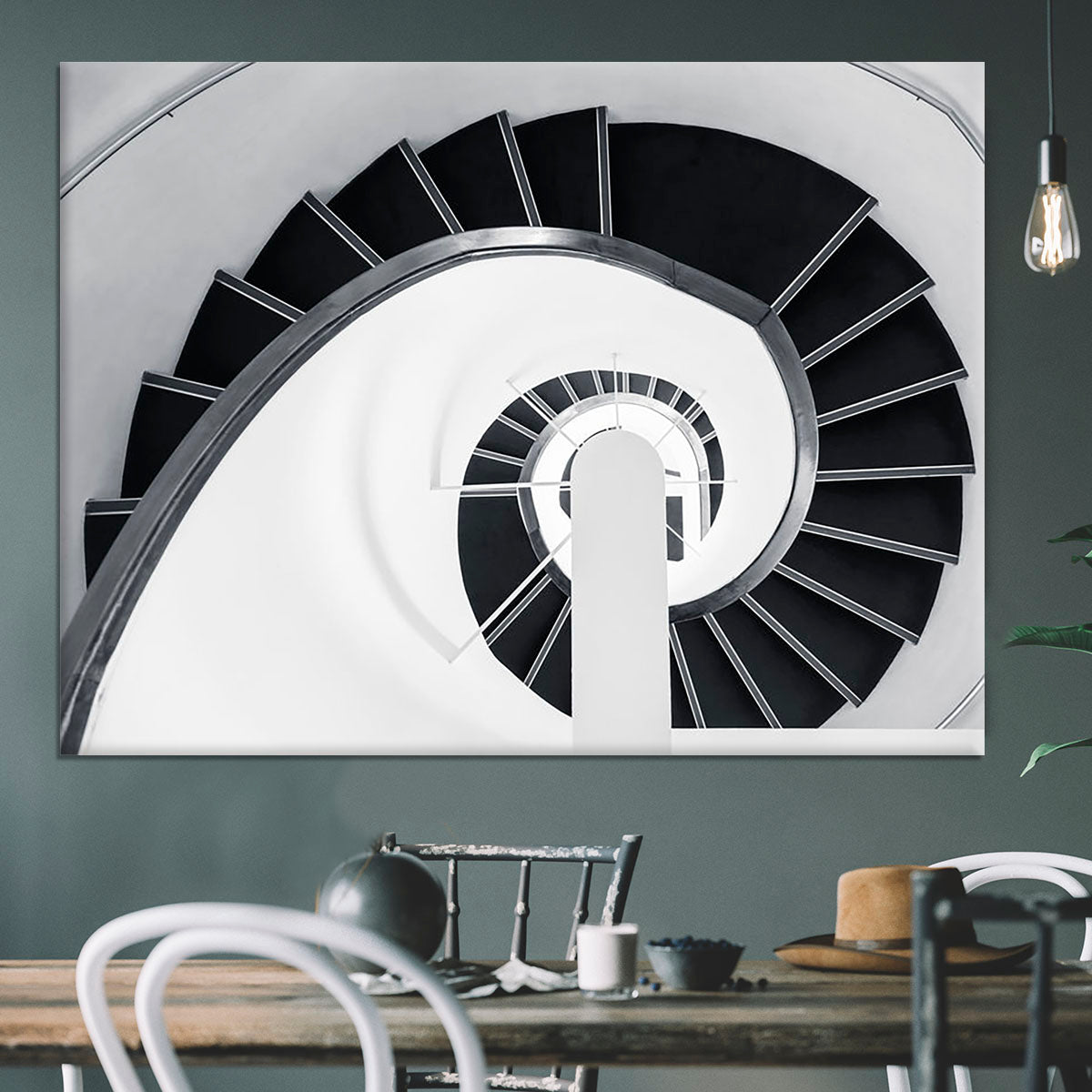Spiral Staircase Canvas Print or Poster - Canvas Art Rocks - 3