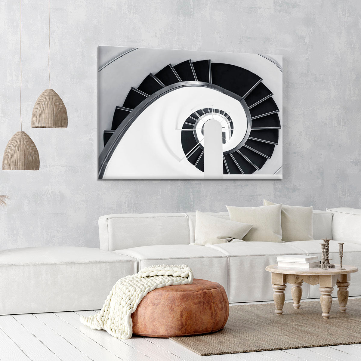 Spiral Staircase Canvas Print or Poster - Canvas Art Rocks - 6