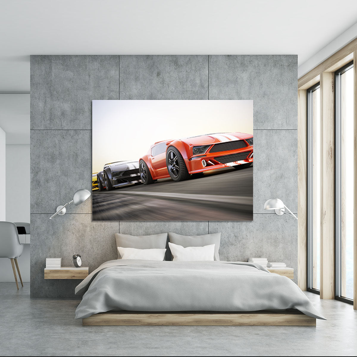 Sport Cars Racing Canvas Print or Poster - Canvas Art Rocks - 5