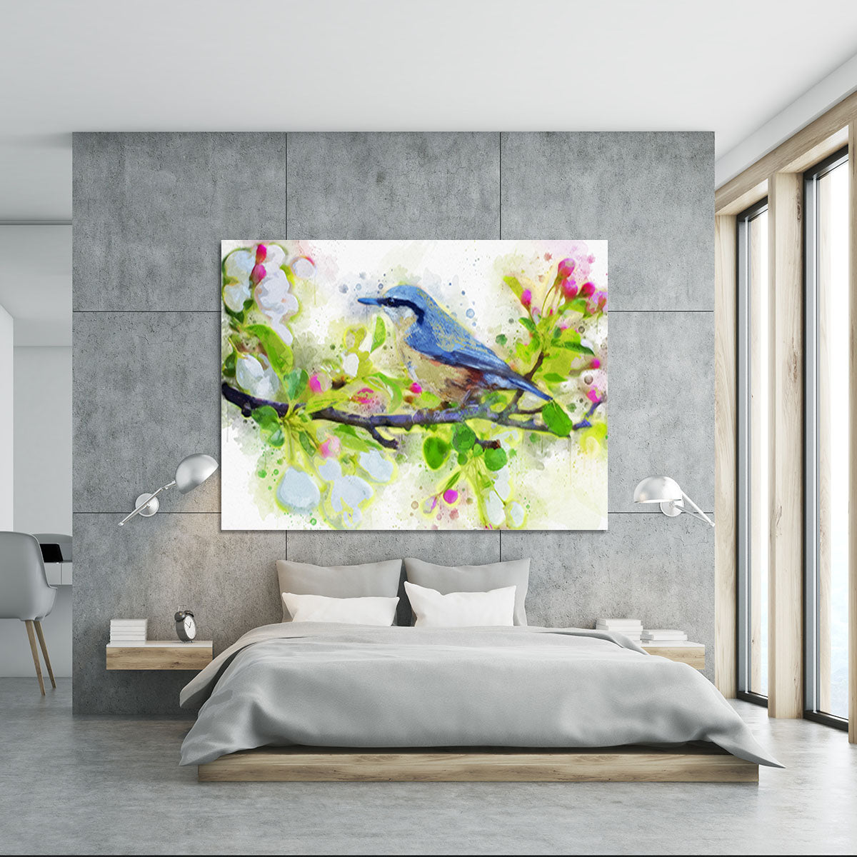 Spring Bird Canvas Print or Poster - Canvas Art Rocks - 5