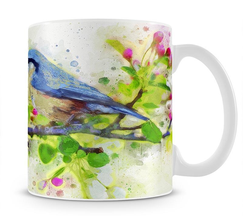 Spring Bird Mug - Canvas Art Rocks - 1