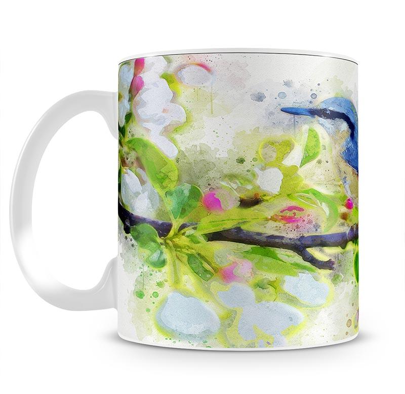 Spring Bird Mug - Canvas Art Rocks - 2