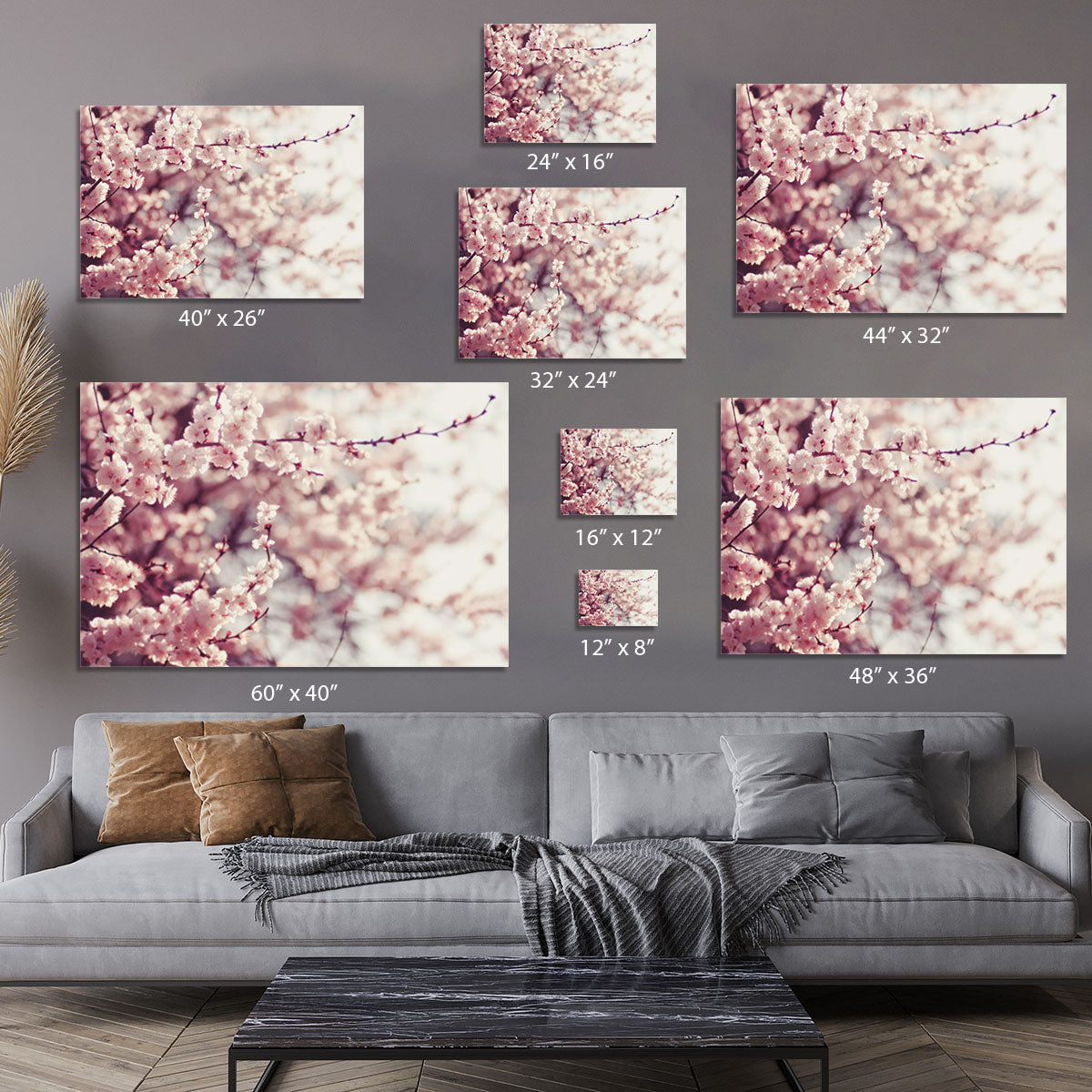 Spring Cherry blossoms Canvas Print or Poster - Canvas Art Rocks - 7