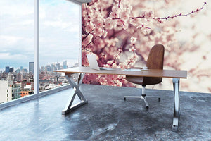 Spring Cherry blossoms Wall Mural Wallpaper - Canvas Art Rocks - 3