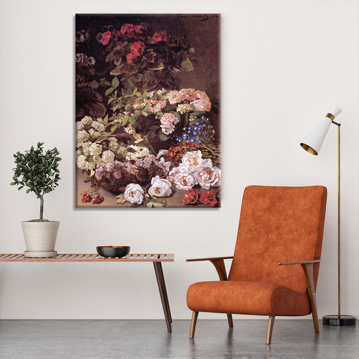 Spring Flowers by Monet Canvas Print or Poster - Canvas Art Rocks - 6
