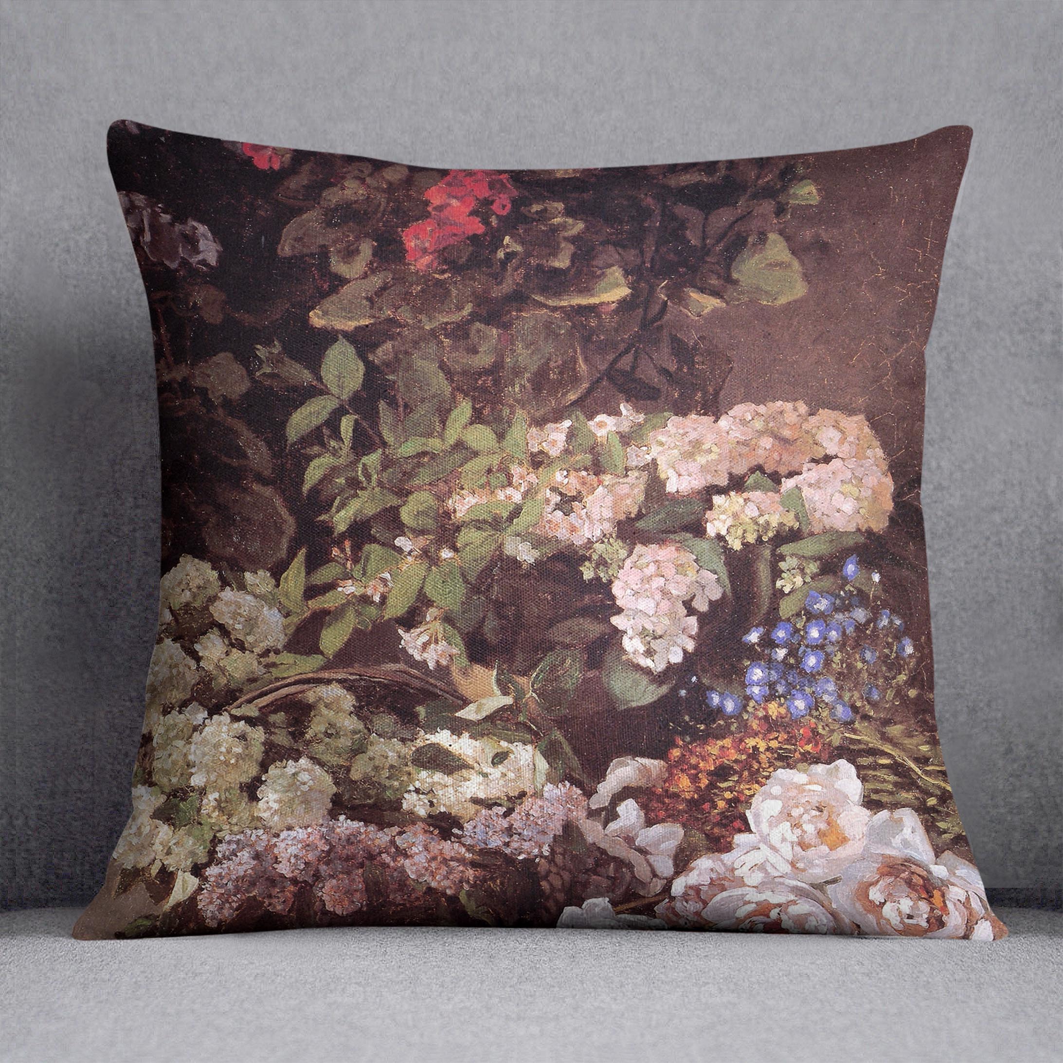 Spring Flowers by Monet Cushion