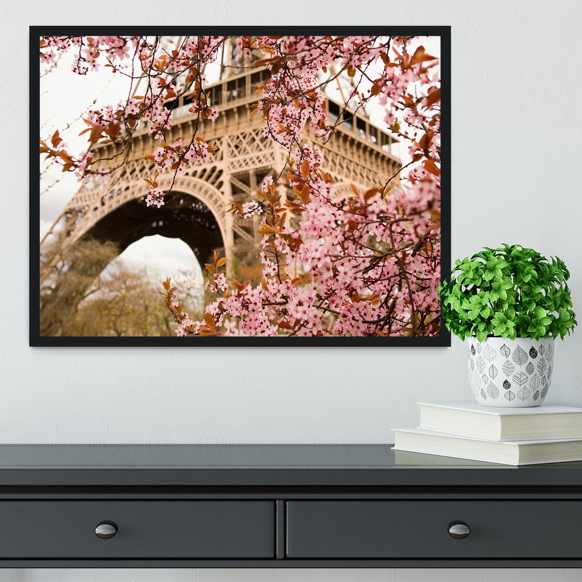 Spring in Paris Framed Print - Canvas Art Rocks - 2