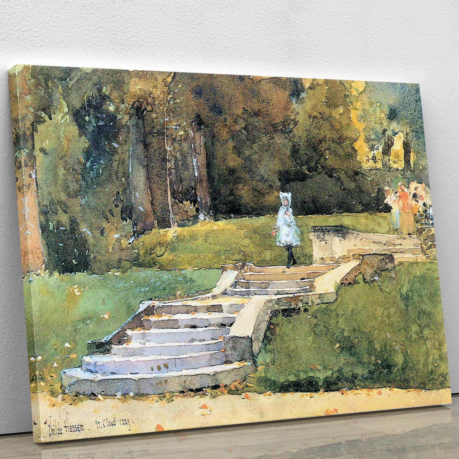 St. Cloud Mn. by Hassam Canvas Print or Poster - Canvas Art Rocks - 1