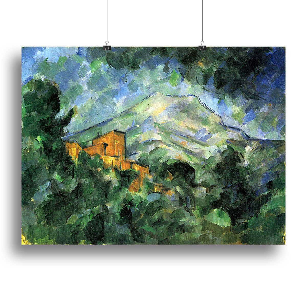 St. Victoire and Chateau Noir by Cezanne Canvas Print or Poster - Canvas Art Rocks - 2