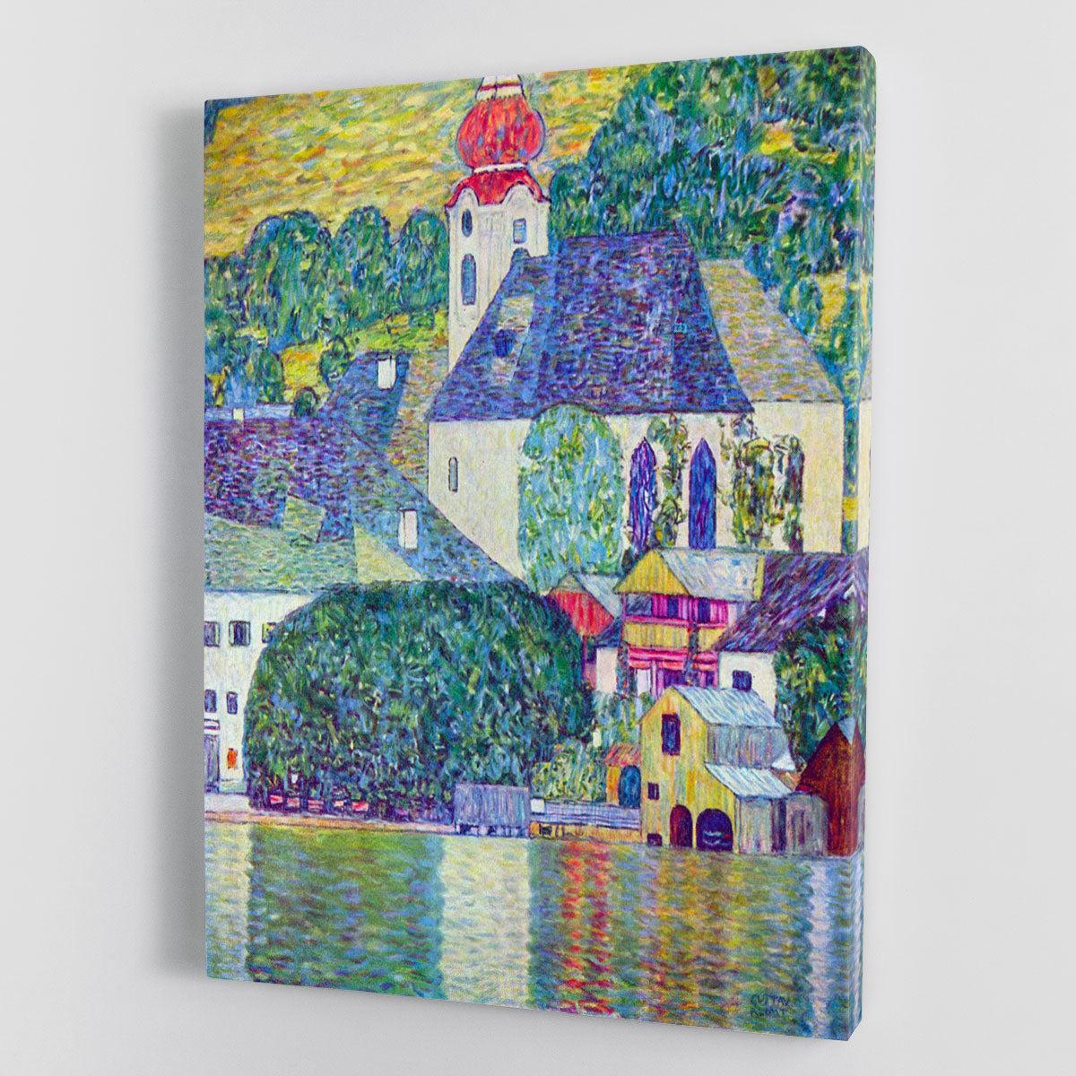 St. Wolfgang Church by Klimt Canvas Print or Poster - Canvas Art Rocks - 1