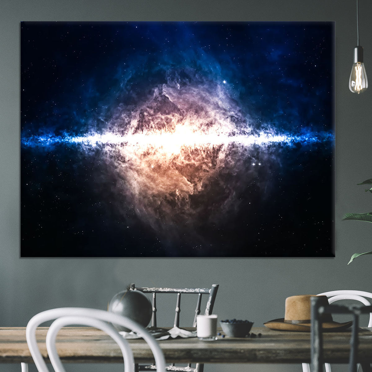 Star field in deep space Canvas Print or Poster - Canvas Art Rocks - 3