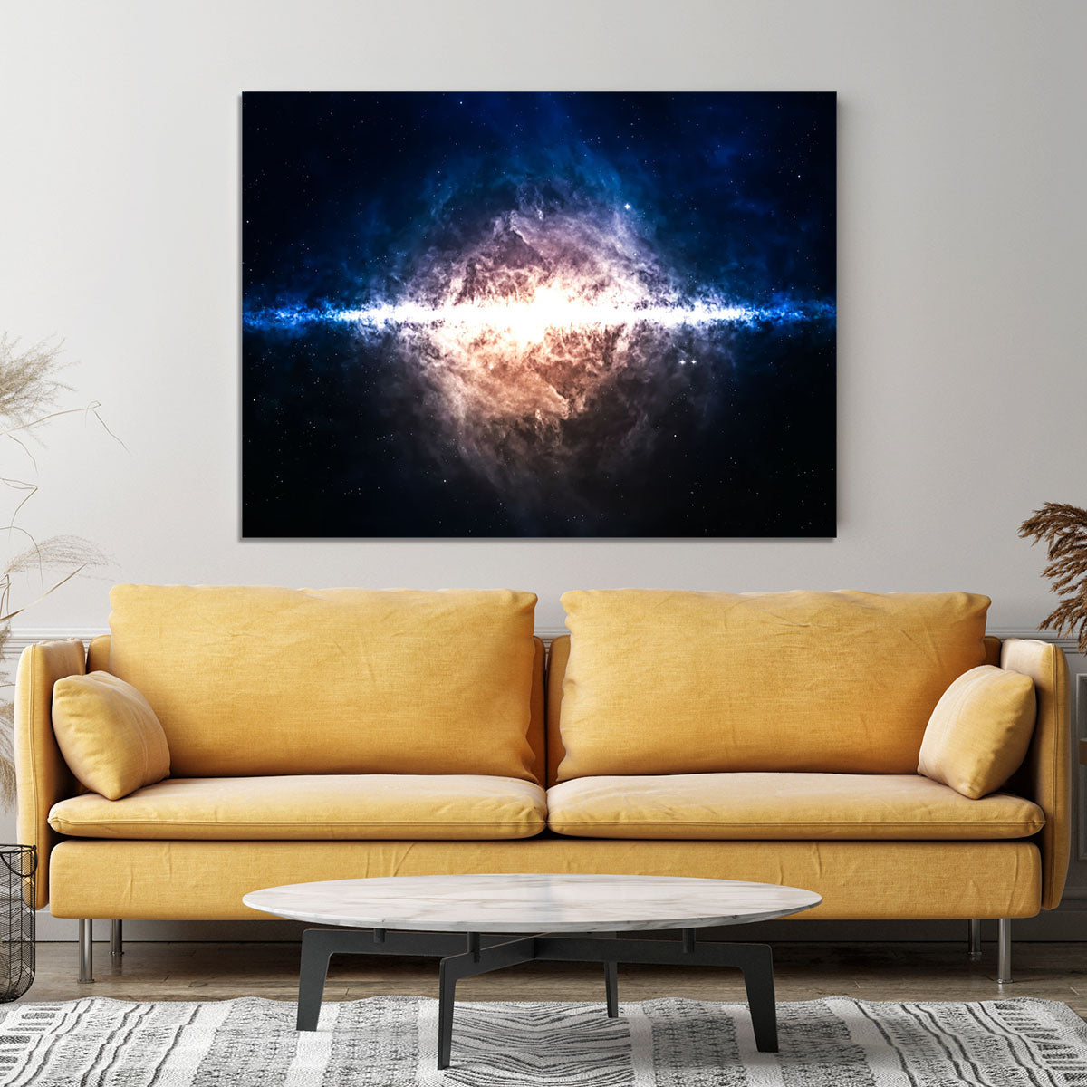 Star field in deep space Canvas Print or Poster - Canvas Art Rocks - 4