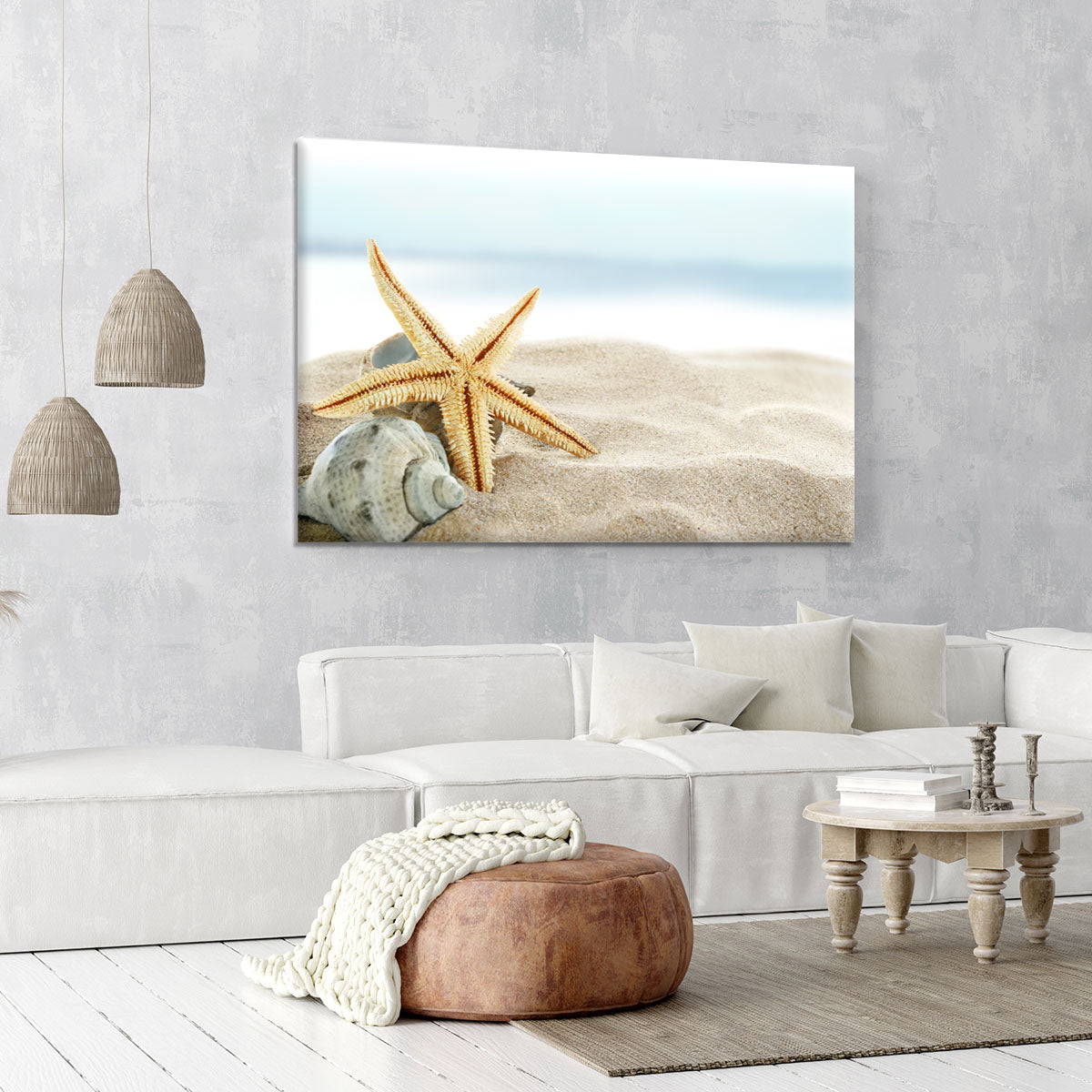 Starfish on the Beach Canvas Print or Poster - Canvas Art Rocks - 6