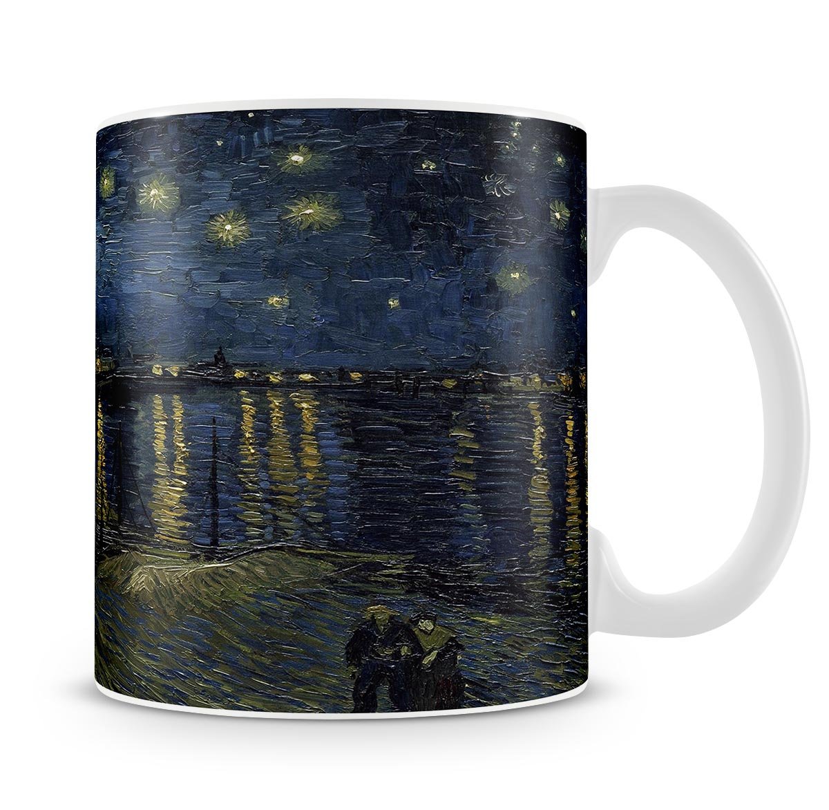 Starry Night over the Rhone Mug - Canvas Art Rocks - 1