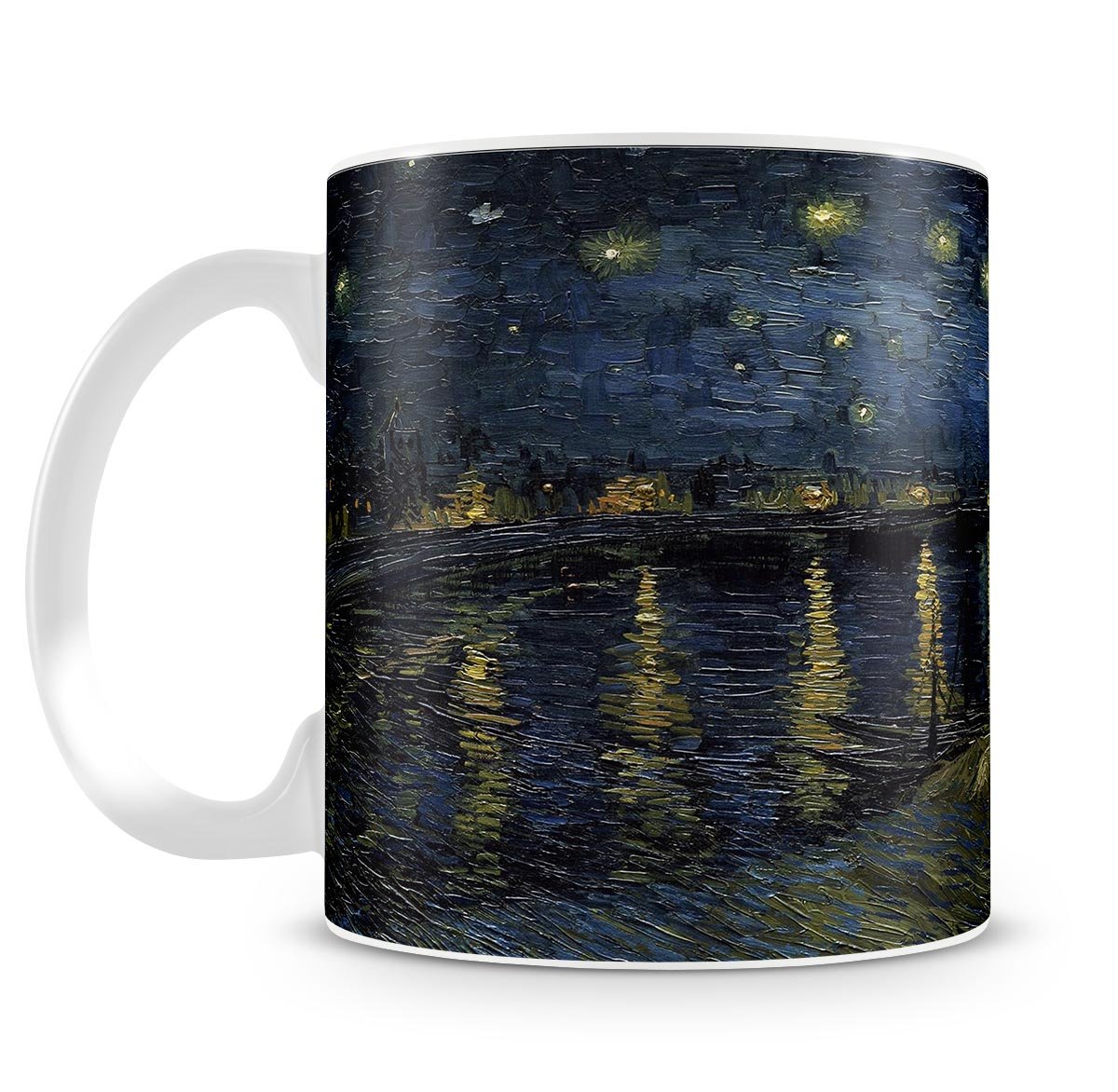 Starry Night over the Rhone Mug - Canvas Art Rocks - 2