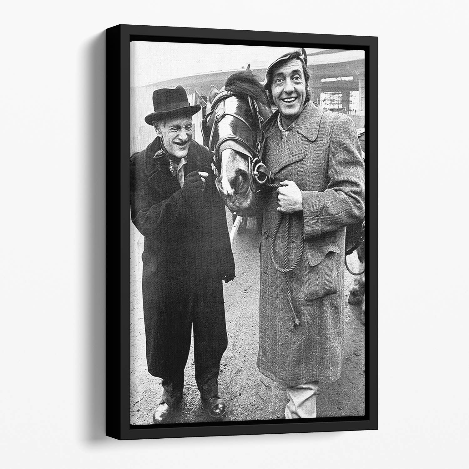 Steptoe and Son Floating Framed Canvas