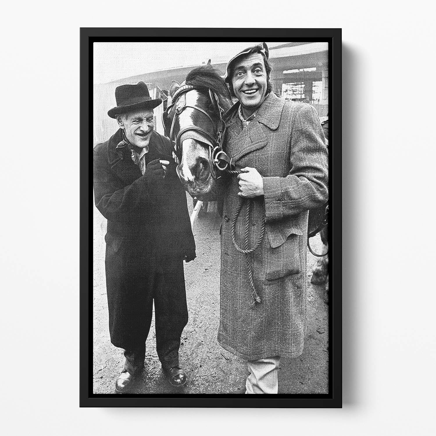 Steptoe and Son Floating Framed Canvas