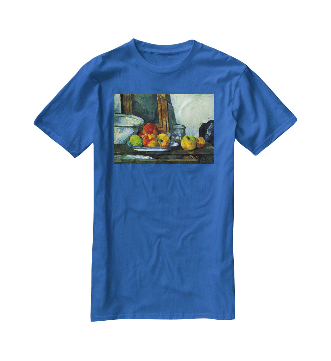 Still-life with an open drawer by Cezanne T-Shirt - Canvas Art Rocks - 2