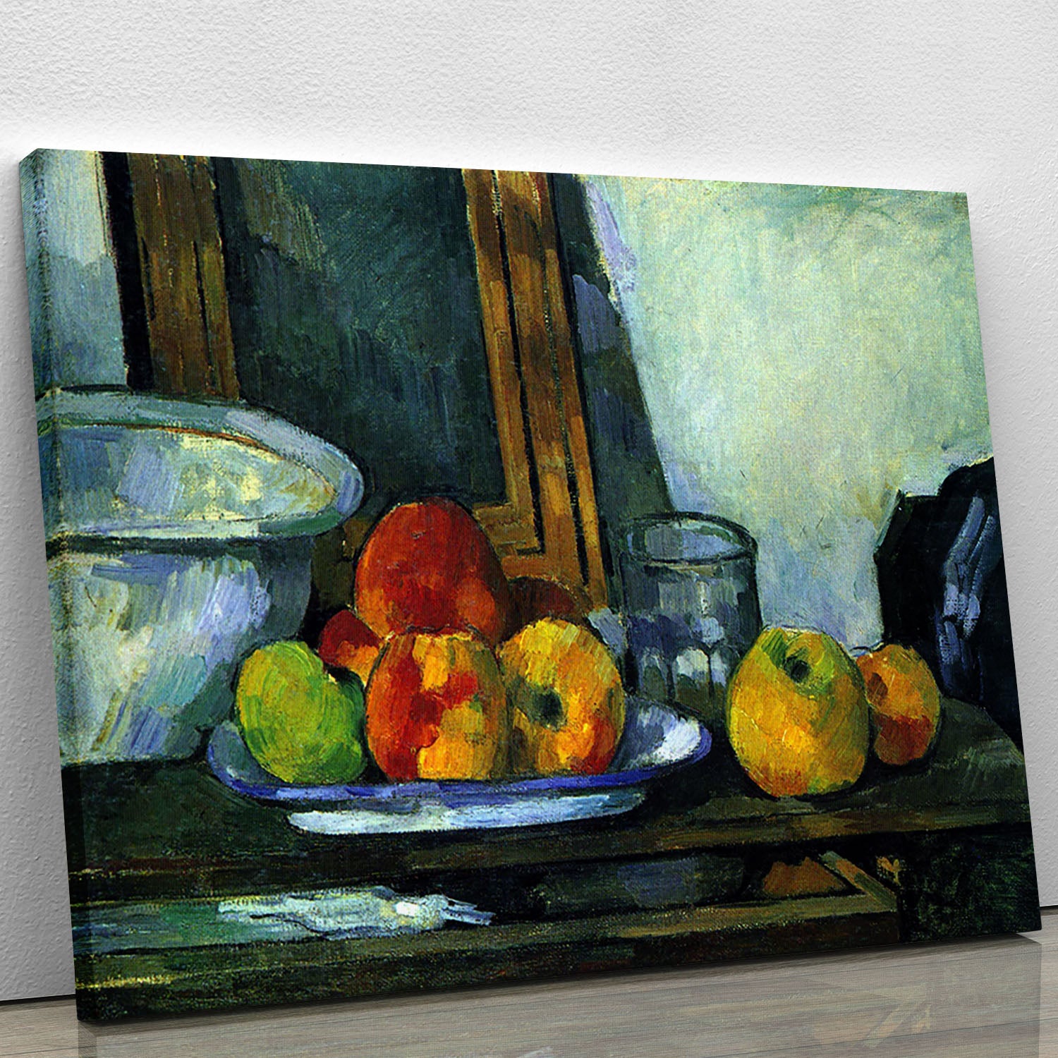Still-life with an open drawer by Cezanne Canvas Print or Poster - Canvas Art Rocks - 1