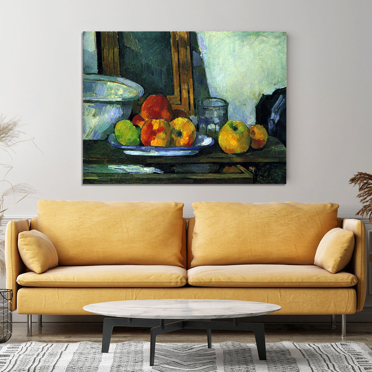Still-life with an open drawer by Cezanne Canvas Print or Poster - Canvas Art Rocks - 4