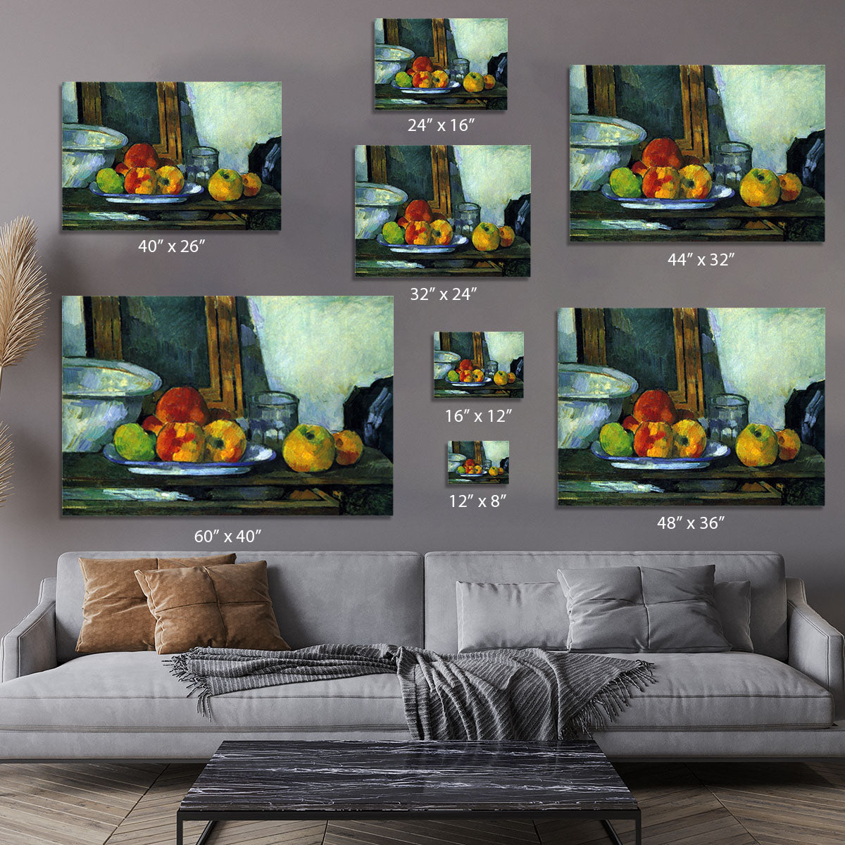 Still-life with an open drawer by Cezanne Canvas Print or Poster - Canvas Art Rocks - 7