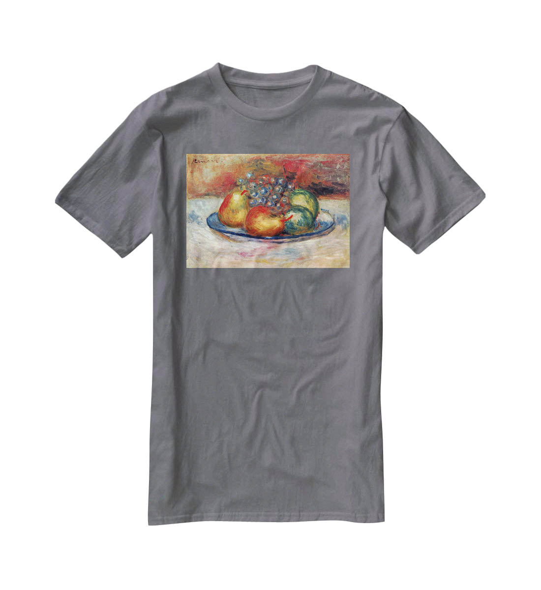 Still Life 1 by Renoir T-Shirt - Canvas Art Rocks - 3