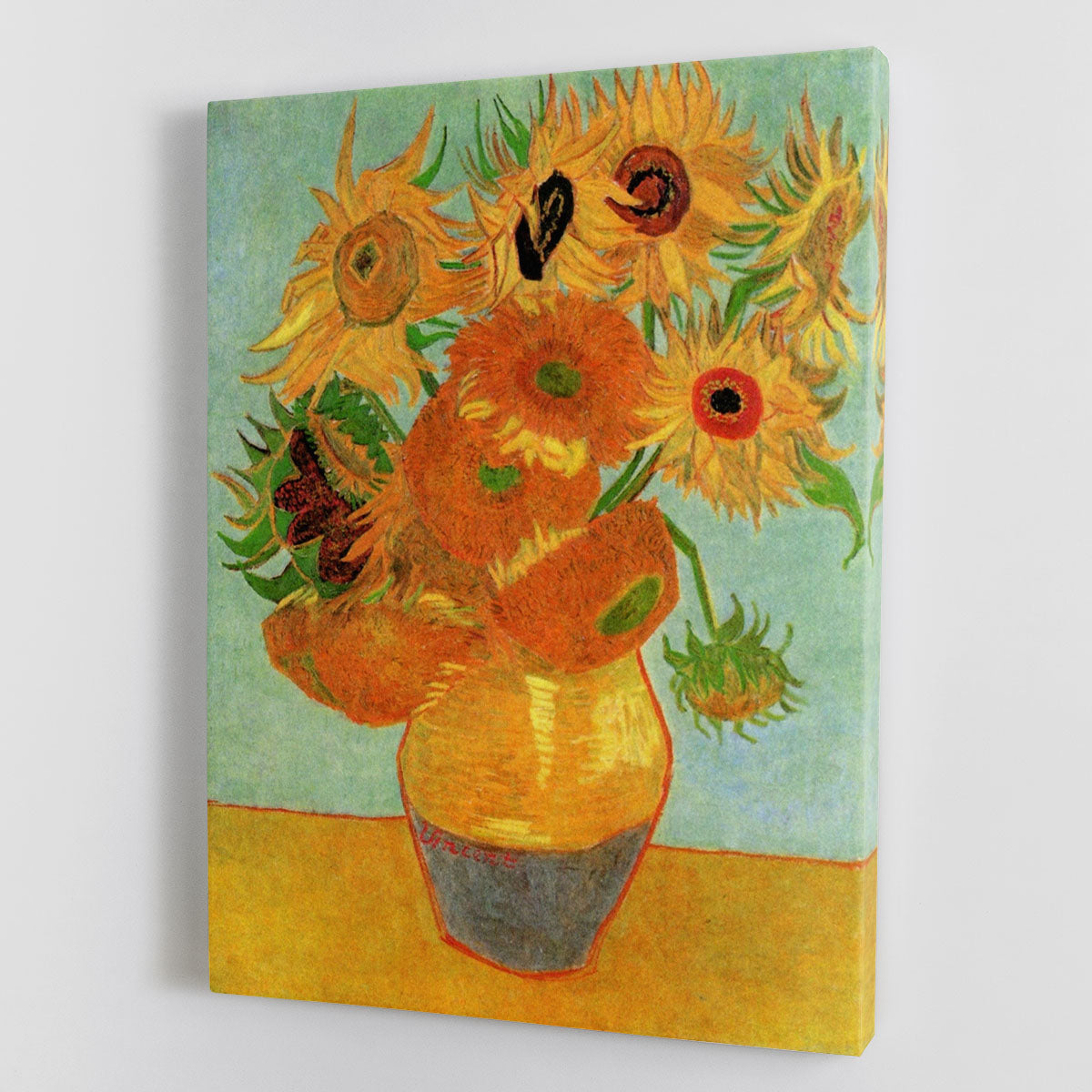 Still Life Vase with Twelve Sunflowers by Van Gogh Canvas Print or Poster - Canvas Art Rocks - 1