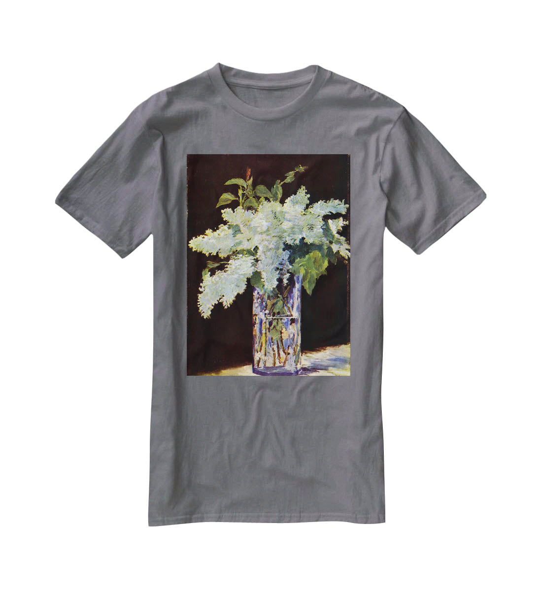 Still Life by Manet T-Shirt - Canvas Art Rocks - 3