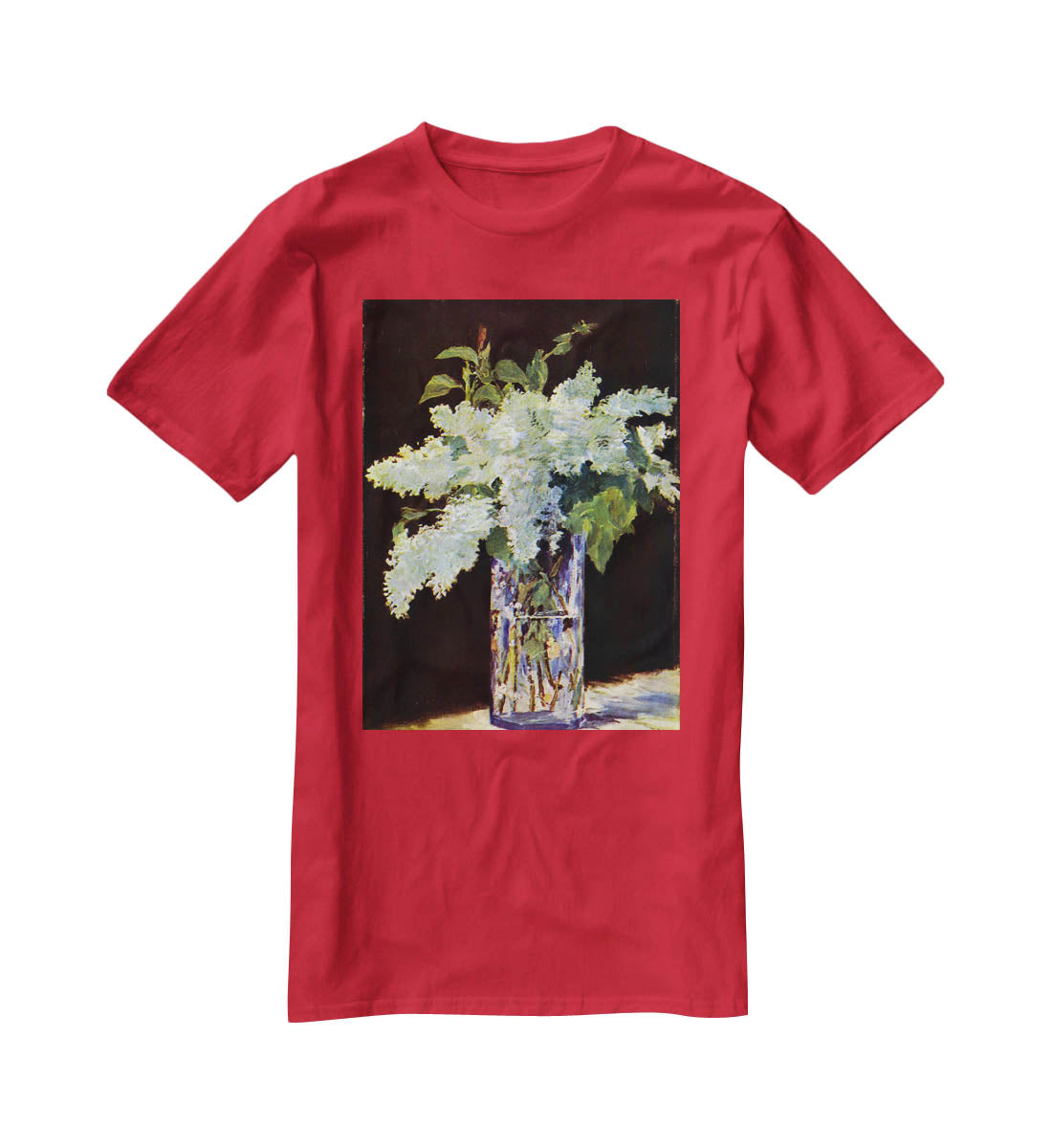 Still Life by Manet T-Shirt - Canvas Art Rocks - 4