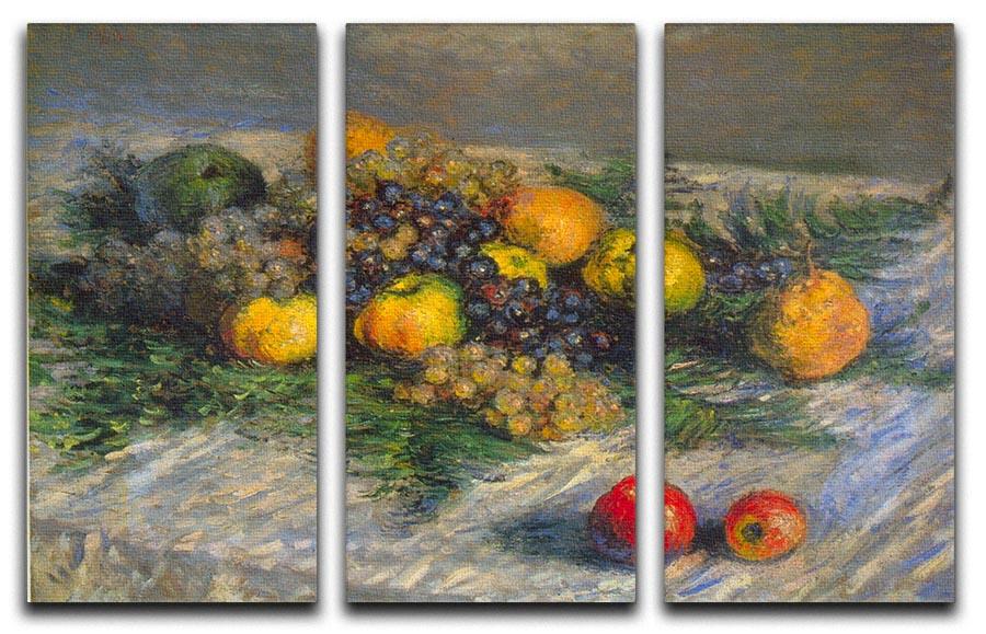 Still Life by Monet Split Panel Canvas Print - Canvas Art Rocks - 4