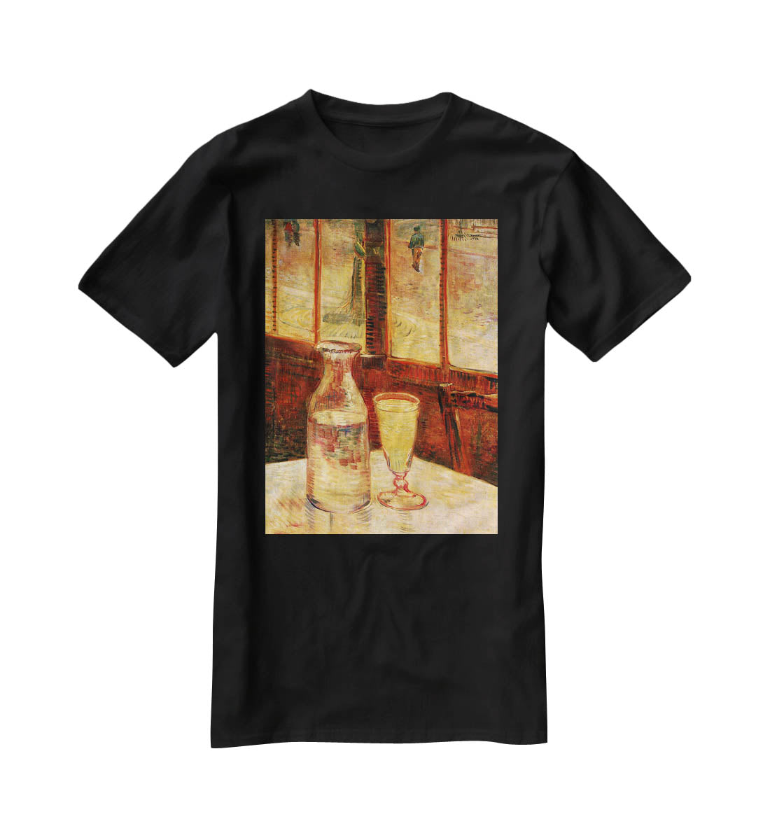 Still Life with Absinthe by Van Gogh T-Shirt - Canvas Art Rocks - 1