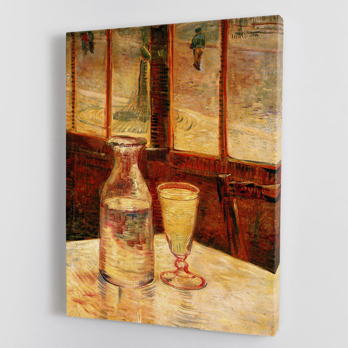 Still Life with Absinthe by Van Gogh Canvas Print or Poster - Canvas Art Rocks - 1